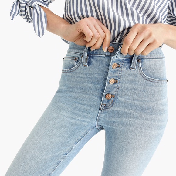 j crew button fly jeans